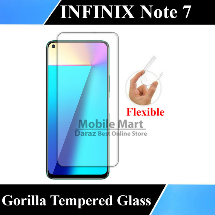 Infinix%20Note%207%20Unbreakable%20Gorilla%20Flexible%20Tempered%20Glass%20Premium%20High%20Quality%20Screen%20Protector%20For%20Note%207%20-%20Image%204