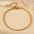 Stainless Steel Bracelets Simple Novelty Wrap Around Beads Design Fashion Bracelets For Women Jewelry New Popular Banquet Gifts. 