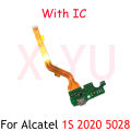 For Alcatel 1S 2020 5028 5028D 5028Y 5028U USB Dock Charging Port Plug Charger Flex Cable With Microphone MIC Board. 