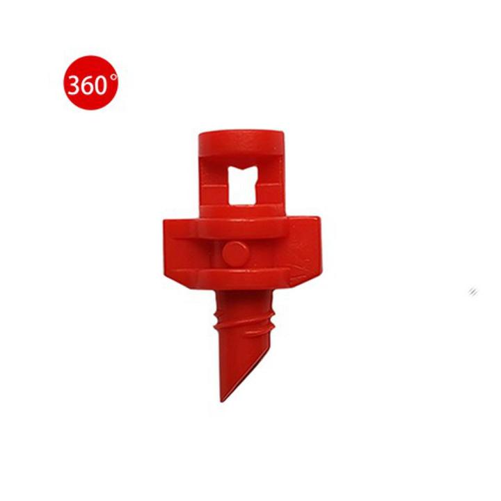 15 Pcs 90/180/360 Degrees Refraction Spray Nozzle Garden Greenhouse Irrigation System Misting Sprinkler Head