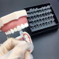 Dental Composite Resin Mold,Dental Veneers Mould Set,Dental Veneers Mould Set Mould Composite Resin Light Cure Veneer Template, Different Shapes Heat Resistance Front Back Teeth. 