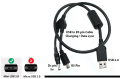 Mini USB Cables, 5 Pin USB 2.0 Type A Male Mini USB Charging & Data Sync Cable for PS3 Controller, Digital Camera(Canon, Sony), MP3 Player. 