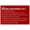 WESTPOINT Blender & grinder WF-7181 2 in 1. 