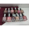 New peel off nails-polish nude colors 12 pcs pack. 