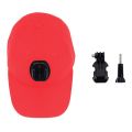 Adjustable Canvas Sun Hat Cap for Gopro Hero 8 7 5  SJCAM SJ7000 SJ6000 M20 Eken H9 H9R H8 Pro Yi 4K SOOCOO Sport Action Camera. 