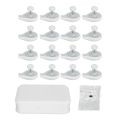 Duvet Pins Practical Prevent Shifting Duvet Button Fasteners 16pcs Easy To Fasten for Curtains for Quilts. 