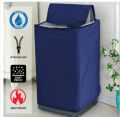 Premium Quality 12-15 Kg Washing Machine Cover Silver (Waterproof, Sunscreen and Dustproof Protector). 