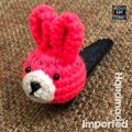 Hair clips / pins - handmade / handwoven / amigurumi crochet girls hair pins / clips - girls hair accessories. 