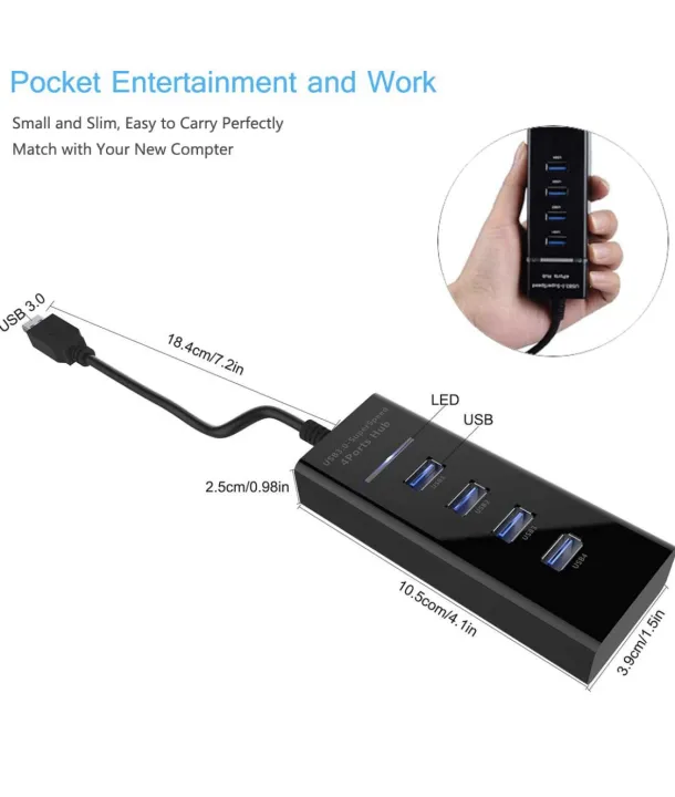 USB%20Hub%203.0%20-%204%20Port%20High%20Speed%20USB%20Hub%20with%20attached%201ft%20Extended%20Cable%20&%20LED%20Light%20-%20For%20Computers,,%20Laptop,%20PC,%20USB%20Flash%20Drives%20-%20Image%208