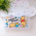 Transparent Cartoon Face Mask Storage Box Sanrio My Melody Kuromi Cinnamoroll Jewelry Case Marvel Portable Face Mask Storage Case [RAIN]. 