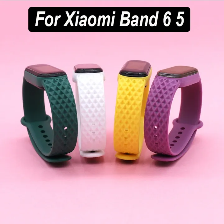 For%20Mi%20Band%206%20Strap%20Xiaomi%20Band%205%20Wristband%20Pattern%20Silicone%20Replacement%20Band%20for%20Mi%20Band%206/5%20-%20Image%205