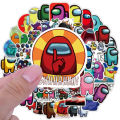 Among Us Game DIY Sticker Water Proof Decal Vinyl for Car Skateboard, Laptop, Luggage & Guitar – 50 Pieces. 