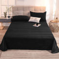 Plain Velvet Bed Sheet Single/Double For Room And Bed Design By Luxe Dream. 