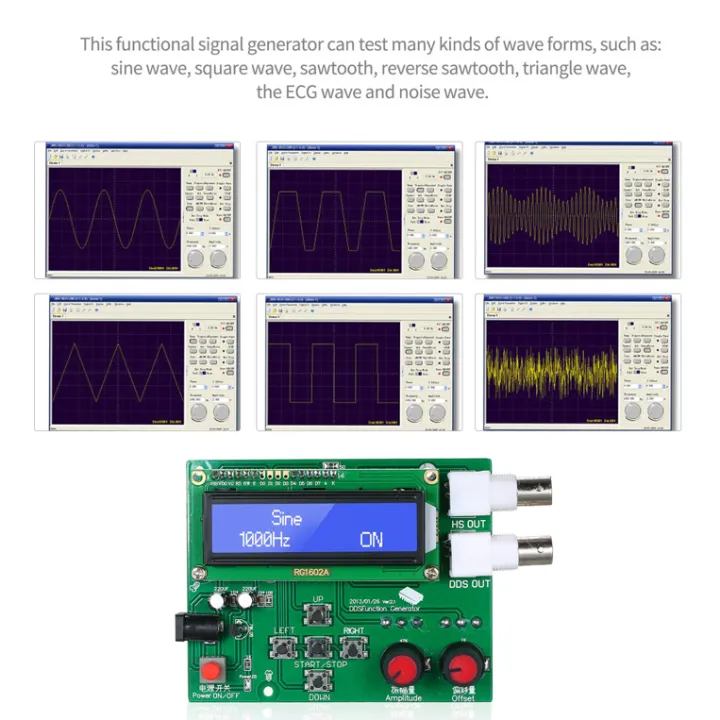 DDS%20Function%20Signal%20Generator%20Module%20Sine%20Square%20Triangle%20Sawtooth%20Wave%20Low%20Frequency%20LCD%20Display%20Digital%20DIY%20Module%20-%20Image%204