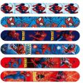 3/6/12pcs Spiderman Wristband Anime FigureWristband Child Slap Band Puzzle Kids Toys Boys Girls Christmars Gifts. 