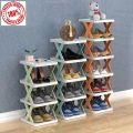 Multitier Shoe Rack Organizer - Stackable Shoe Rack - Shoe Stand - Fashion Shoe Rack - Shoes Storage – 4, 5 ,6 Tiers Heavy weight Shoe Stand , Book Rack , Multipurpose Rack , Space Organiser. 