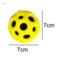 Bouncy Ball Playground Game Elastic Ball Easy to Grip 7cm Super Bouncing Ball for Kids and Adults Outdoor Backyard Play. 