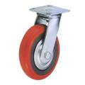 2 pcs Heavy Duty 50mm Rubber Swivel Castor Wheels Trolley Furniture Caster. 