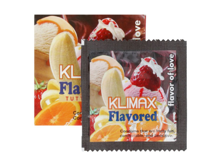 klimax flavored tuttifruti Condom 2 pieces