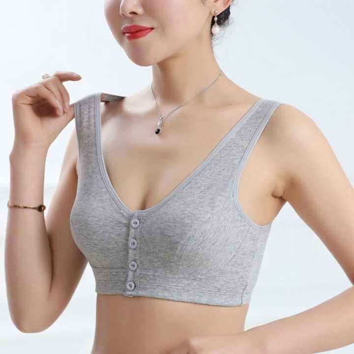 Front%20Opening%20Cotton%20Maternity%20Nursing%20Bra%20-%203%20Button,%20Wireless,%20Non-Padded,%20for%20Breastfeeding%20Moms%20-%20Image%204