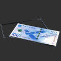 Commemorative Banknote Hard Plastic Sleeve Storage Box Hard Clip Money Holder. 