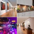 Elfeland LED Spot Lights for Ceiling, Wireless Ceiling Light Batteries Powered Under Cupboard Kitchen Lights Dimmable Wardrobe Light Rotatable Cabinet Lights with Remote Control Ideal for Indoor 2 Pack. 