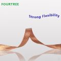 1M Pure Copper Tinned Braid Lead Wire High Flexibility Bare Ground Cable Flat Conductive Tape Square1.5 -12mm2. 