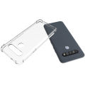 For LG K61 Transparent Soft Gel TPU Reinforced Corners Cushion Bumper Shockproof Drop Protection Case Cover. 