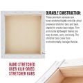 CuztomCraft - 3 Pcs - 10x10 Primed Canvases for Painting, 10 by 10 Canvas 100% Cotton Stretched Canvas, Art Supplies for Acrylic Pouring,Canvas 10 by 10 Oil Painting and Watercolor, Acid Free Canvas - Art Panel - Small Canvas - Artist. 