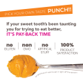 Picky Punch Sugar Free Natural Peanut Butter 500g. 