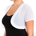 Women's Short Jacket Crop Top Bolero Shrug Open Front Design Crop Cardigans 3 Colors. 