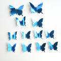 12PCS 3D Butterfly Wall Decor Butterfly Wall Stickers 3 Sizes Self-Adhesive Butterfly Stickers Wall Decals. 