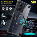 Nanu For OPPO Realme C33 [Bull] Compatible with Magsafe Phone Case Shockproof Slim Soft Cover Transparent Back Protection Casing. 