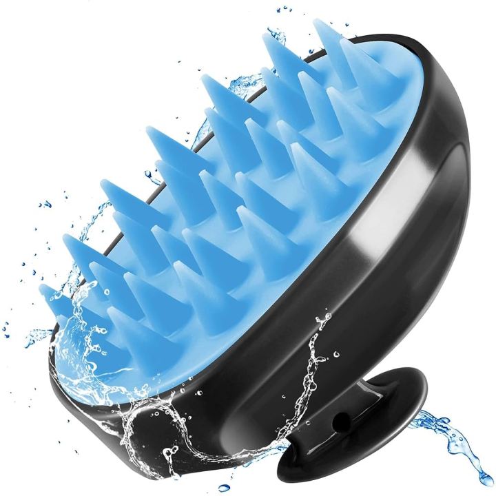 Silicone Shampoo hair  Brush for Hair Wash | Scalp Massager