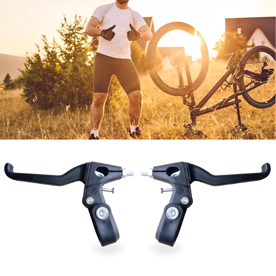 Pair Universal MTB Bicycle Brake Lever Handle Mountain Bike Disc