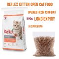 Reflex Cat food 500g Zip Pack Long expiry Kitten & Adult Available. 
