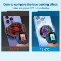 AL11 Mobile Phone Semiconductor 10W Fast Cooling Fan Radiator Magnetic Type-C System Cool Heat Sink DC5V/2A Game Cooler For IOS. 