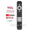 TCL Smart Android LED TV Remote Control Without voice cammand with Youtub and Prime Video and Media. 
