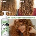 AUSA 50ml Curly Hair Elastic Cream Fixing Agent Hair Stereotype Moisturizing Care Prevent Frizz Curly Hair Enhancer Styling HOT. 