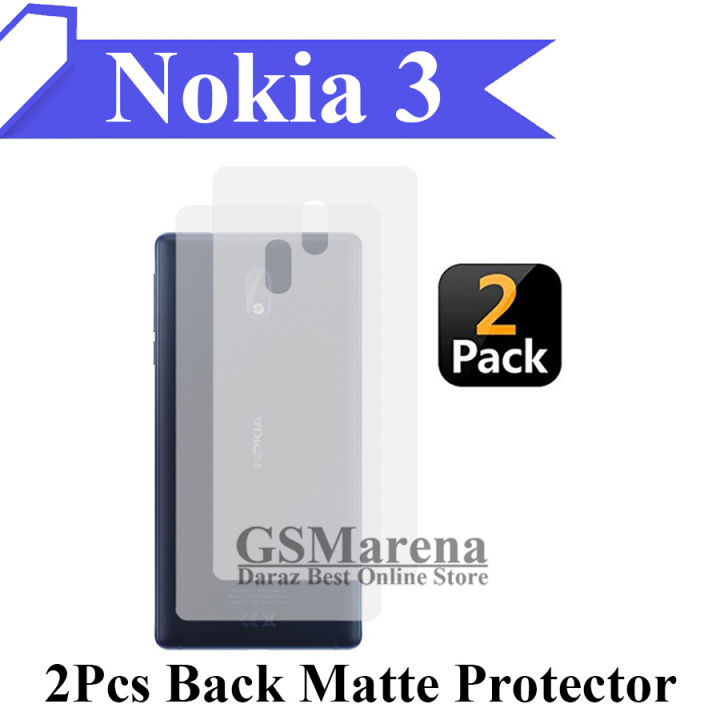 Pcs Nokia Back Matte Protector Soft Skin Sheet Soft Film - Main Image