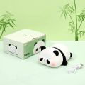 Cute Panda Small Night Lamp ，LED Soft Novelty Animal Small Night Lamp ， Edible silicon 3 Grade Dimmable Breastfeeding Parenting Small Night Lamp ， For Room Decoration. 
