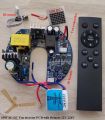 Ceiling Fan Crcuit 60W PCB AC-DC Solar Fan Kit with Remote bldc controller. 