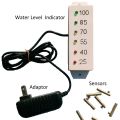 Water level indicator with Buzzer and 8 Sensors. 