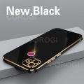 For Itel Vision 1 Plus / Itel P36 / Itel P36 Pro Back Cover Luxury 6D Plating Frame Shiny Bling Cases Soft Silicone Square Protective Mobile Phone Case for Girls Boy. 