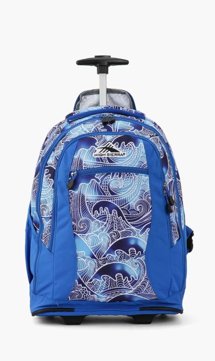 Daraz like new - High Sierra Curve Wheeled Backpack High Tide/Vivid Blue