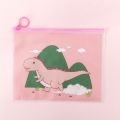 Kawaii Rabbit Heart Transparent School Pencil Case For Girls Office Student Pencil-Cases Storage Bag Box Stationery Supplies. 