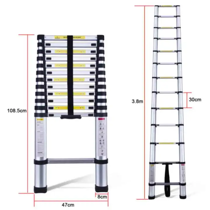 Aluminum%20%209%20Feet%20Telescopic%20Multi%20Purpose%20Extendable%20Single%20Ladder%20Best%20Works%20-%20Image%204