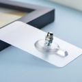 10pcs Strong Self Adhesive Punch Free Wall Hooks Nail Mounting Rack Screw Rod Seamless Screw Stickers Hang Kits. 