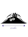 Monster Sticker - For Car. 