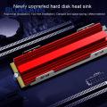 Ssd Heat Sink Ultra-thin Aluminum Alloy Nvme Ssd Cooler for Laptop Desktop Game Console Fast Heat Dissipation Block Ssd Accessories Lightweight Ssd Cooling Solution. 
